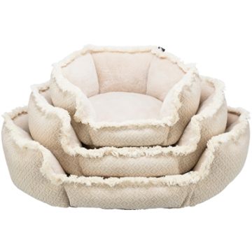 TRIXIE HONDENMAND BOHO HOEKIG BEIGE 80X80 CM