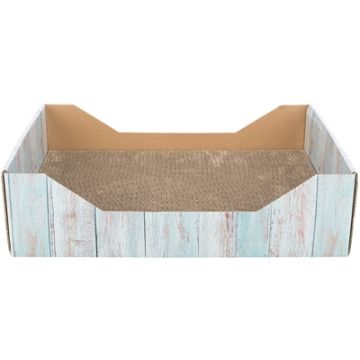 TRIXIE KRABMAND KARTON CATNIP TURQUOISE 45X33X12 CM