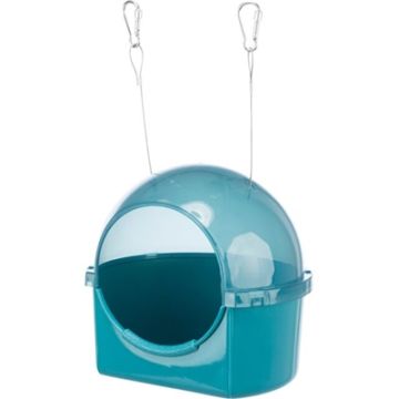 TRIXIE BADHUIS ROND BLAUW 20X17,5X20 CM