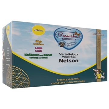 RENSKE VERS VLEES VARIATIEBOX NELSON KIP / LAM / KALKOEN EN EEND 24X395 GR