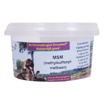 DIERENDROGIST MSM CAPSULES 50 ST