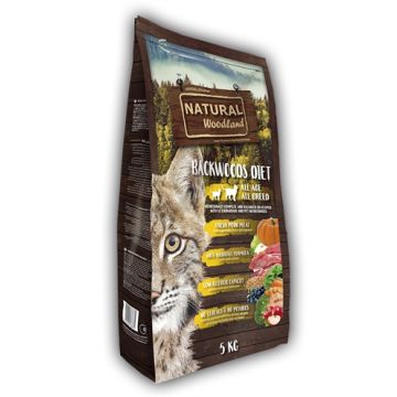 NATURAL WOODLAND CAT / KITTEN BACKWOODS DIET 5 KG
