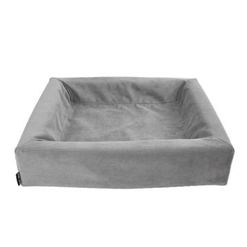 BIA BED RIB OVERTREK HONDENMAND GRIJS BIA-50 60X50X12 CM