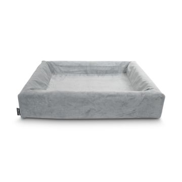 BIA BED RIB OVERTREK HONDENMAND GRIJS BIA-70 85X70X15 CM