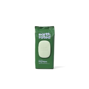 EARTH RATED DOG WIPES LAVENDEL COMPOSTEERBAAR 20,5X20,5 CM 100 ST