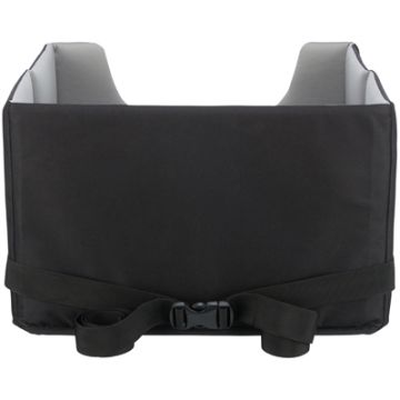 TRIXIE AUTOSTOEL HOND ZWART / GRIJS 45X40X28 CM