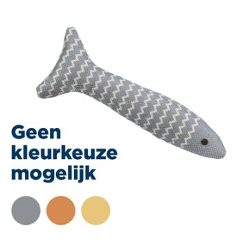 TRIXIE VIS STOF CATNIP VOOR KATTEN ASSORTI 20 CM
