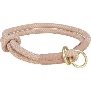 TRIXIE HALSBAND HOND SOFT HALF-SLIP ROZE / LICHTROZE 35X0,6 CM