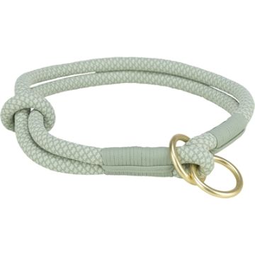 TRIXIE HALSBAND HOND SOFT HALF-SLIP SALIEGROEN / MINT 40X1 CM