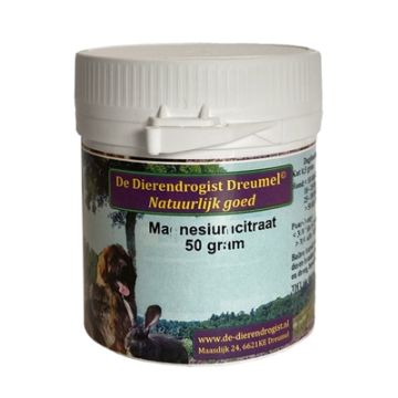 DIERENDROGIST MAGNESIUM CITRAAT 50 GR