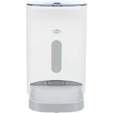 TRIXIE VOEDERAUTOMAAT TX8 2.0 WIT / GRIJS 4,5 LTR 24X19X38 CM