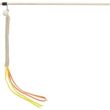 TRIXIE KATTENSPEELGOED KATTENHENGEL KUNSTSTOF PLUCHE 40 CM 4 ST