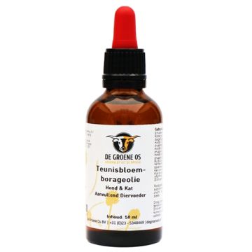 DE GROENE OS TEUNISBLOEM-BORAGEOLIE HOND / KAT 50 ML