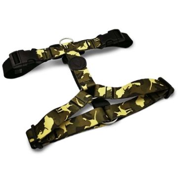 MORSO HONDENTUIG H-TUIG GERECYCLED FULL METAL DOG BRUIN 50-70X1,5 CM