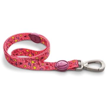 MORSO HONDENRIEM GERECYCLED PINK THINK ROZE 120X1,5 CM TOT 6 KG