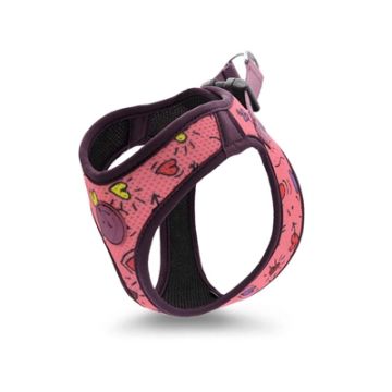 MORSO HONDENTUIG BODY MESH GERECYCLED PINK THINK ROZE 40-45 CM