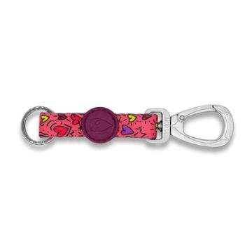 MORSO KEY CORD SLEUTELHANGER GERECYCLED PINK THINK ROZE M