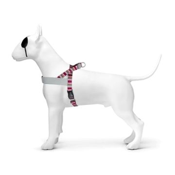 MORSO NORWEGIAN HONDENTUIG GERECYCLED SKYLINE ROOD / ROZE 46-60X42 CM