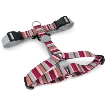 MORSO HONDENTUIG H-TUIG GERECYCLED SKYLINE ROOD / ROZE 70-100X2,5 CM