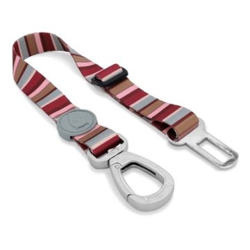 MORSO HONDEN AUTOGORDEL GERECYCLED SKYLINE ROOD / ROZE 40-65X1,5 CM TOT 4 KG