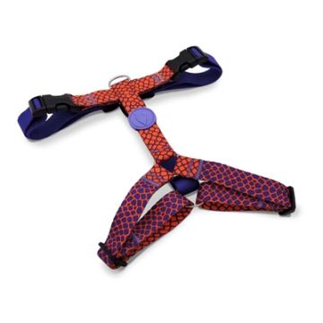 MORSO HONDENTUIG H-TUIG GERECYCLED URBAN LIZARD ROOD 60-80X2,5 CM