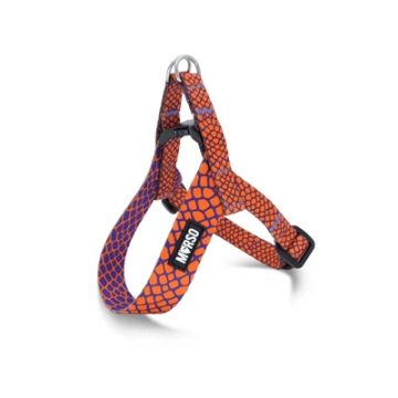 MORSO MINI HONDENTUIG VERSTELBAAR GERECYCLED URBAN LIZARD ROOD 29-38X2,5 CM