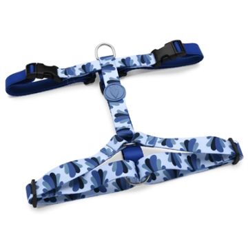 MORSO HONDENTUIG H-TUIG GERECYCLED SPLASH BLAUW 70-100X2,5 CM