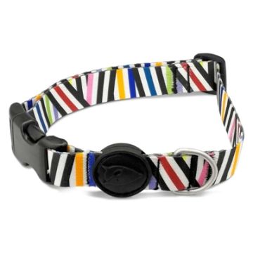 MORSO HALSBAND HOND GERECYCLED SPAGHETTI INCIDENT 37-58X2,5 CM