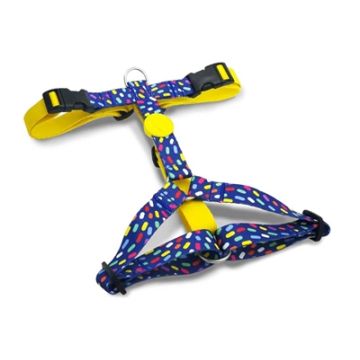 MORSO HONDENTUIG H-TUIG GERECYCLED COLOR INVADERS PAARS 40-55X1,5 CM