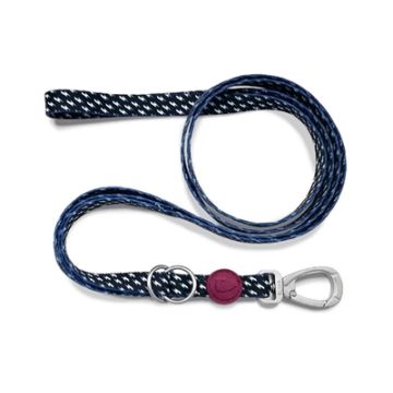 MORSO HONDENRIEM VERSTELBAAR GERECYCLED POWER FLOW ZWART 65-200X2,5 CM 20-80 KG