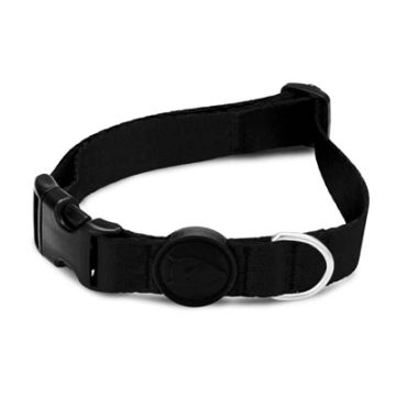 MORSO HALSBAND HOND GERECYCLED PURENESS ZWART 37-58X2,5 CM