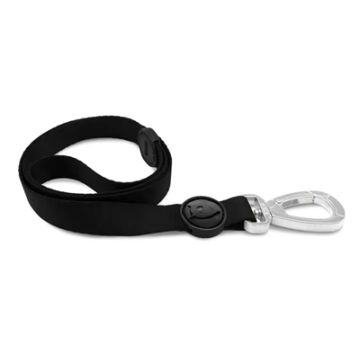 MORSO HONDENRIEM GERECYCLED PURENESS ZWART 120X1,5 CM TOT 6 KG