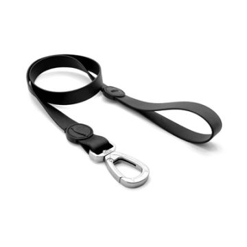 MORSO HONDENRIEM WATERPROOF GERECYCLED BLACK ZWART 120X1,5 CM