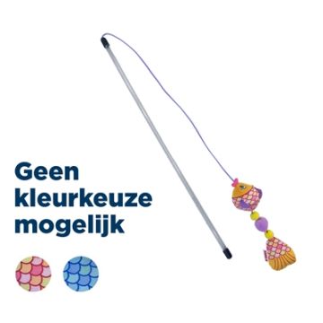 KONG KATTENHENGEL SCRATTLES VIS ASSORTI 47X6X5 CM