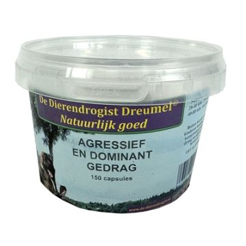 DIERENDROGIST AGRESSIEF / DOMINANT CAPSULES 150 ST