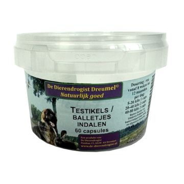 DIERENDROGIST TESTIKELS INDALEN CAPSULES 60 ST
