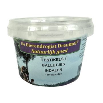 DIERENDROGIST TESTIKELS INDALEN CAPSULES 150 ST