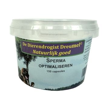 DIERENDROGIST SPERMA OPTIMALISEREN CAPSULES 150 ST
