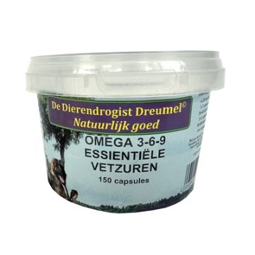 DIERENDROGIST OMEGA 3-6-9 VETZUREN CAPSULES 150 ST