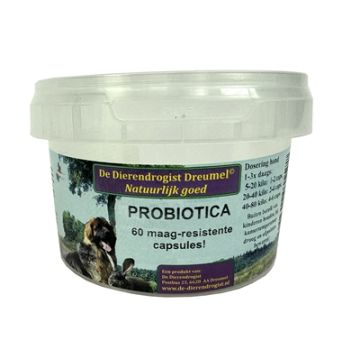DIERENDROGIST PROBIOTICA CAPSULES 60 ST