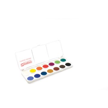 Kangaro K-FI500/14 Verftablet 23mm Waterverf Dekkend 14 Stuks