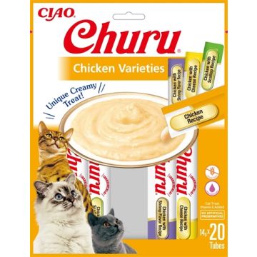 INABA CHURU MULTIPACK CHICKEN 20X14 GR