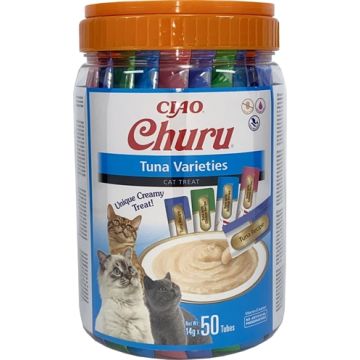 INABA CHURU MULTIPACK TUNA VARIETIES 50X14 GR