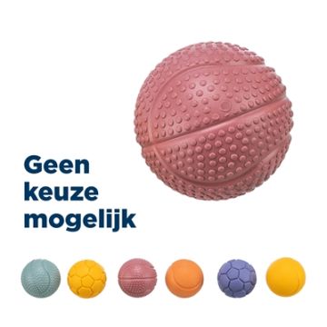 TRIXIE BAL NATUURRUBBER ASSORTI 4,5 CM