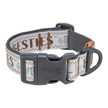 TRIXIE HALSBAND HOND BE NORDIC EXTRA BREED GRIJS 25-36X2,5 CM