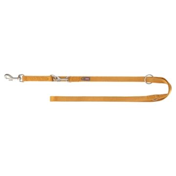 TRIXIE HONDENRIEM PREMIUM VERSTELBAAR CURRY GEEL 200X1 CM