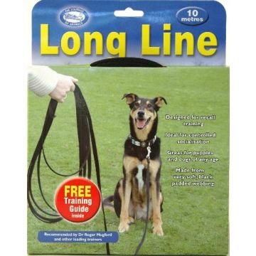 COA CLIX LOOPLIJN ZWART 10MTR 10 MTR