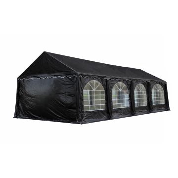 Premium Partytent PVC 4x8x2 mtr in Zwart