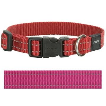 ROGZ FOR DOGS SNAKE HALSBAND ROZE 16 MMX26-40 CM