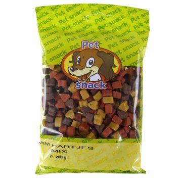PETSNACK MINI HARTJES MIX 200 GR